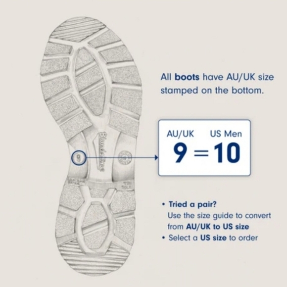 Blundstone Original 500 Chelsea Boot - Black with Grey Wash Mens 11 - Picture 12 of 12